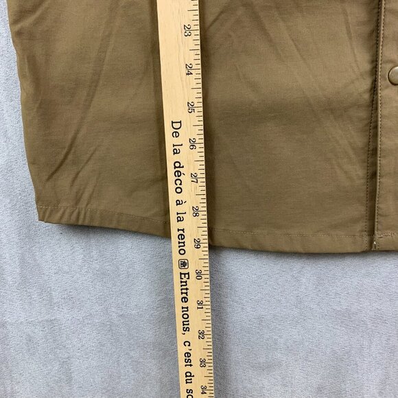 686 Mens Large Beige Everywhere Snap Up Shirt Button Up Nylon Stretch Outdoor - Picture 8 of 14